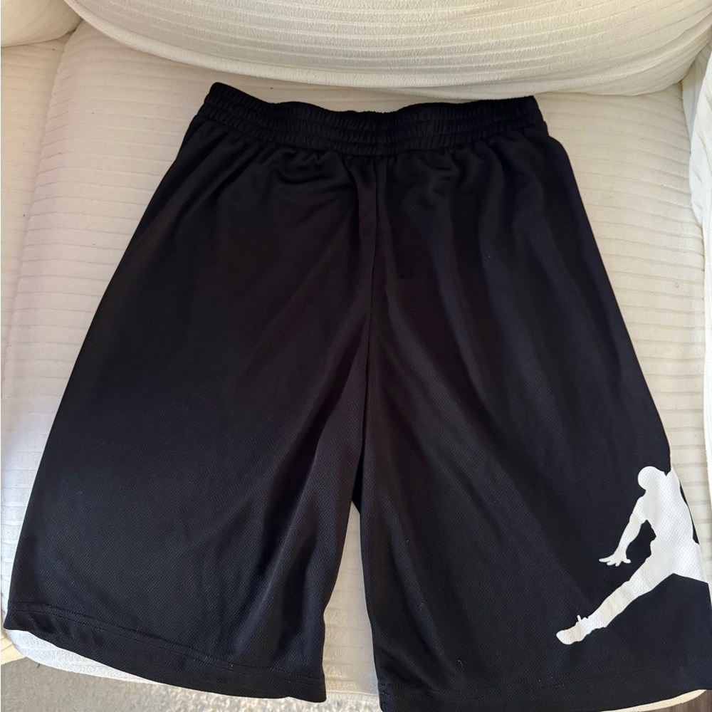 Jordan Black Athletic Boys Basketball Shorts